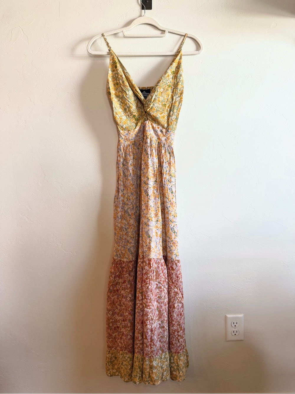 Angie Tiered Floral Maxi Dress